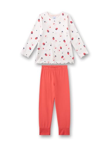 sanetta-m-dchen-schlafanzug-beige-erdbeere-100-baumwolle-schlafanzug image 4