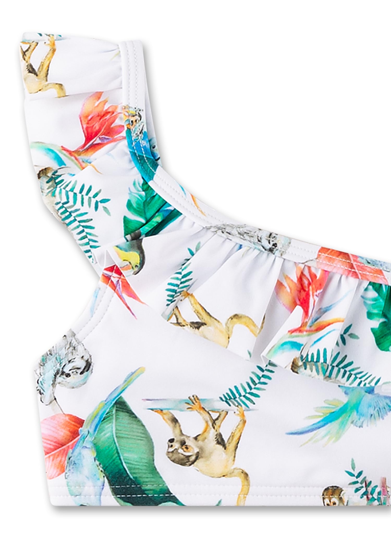 sanetta-m-dchen-bikini-off-white-asymmetrisch-dschungel-aus-polyamid-mix image 3