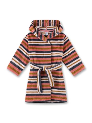 sanetta-m-dchen-bademantel-frott-e-ringel-rosa-kinderbademantel image 4