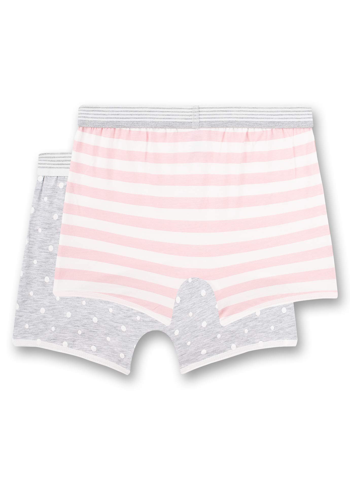 sanetta-m-dchen-shorts-doppelpack-grau-slip-unterhose image 2