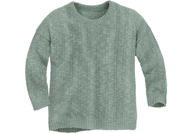 disana-leinen-pullover-kinder-sommer-strick-sweater-aus-bio-baumwolle-und-bio-le image 1