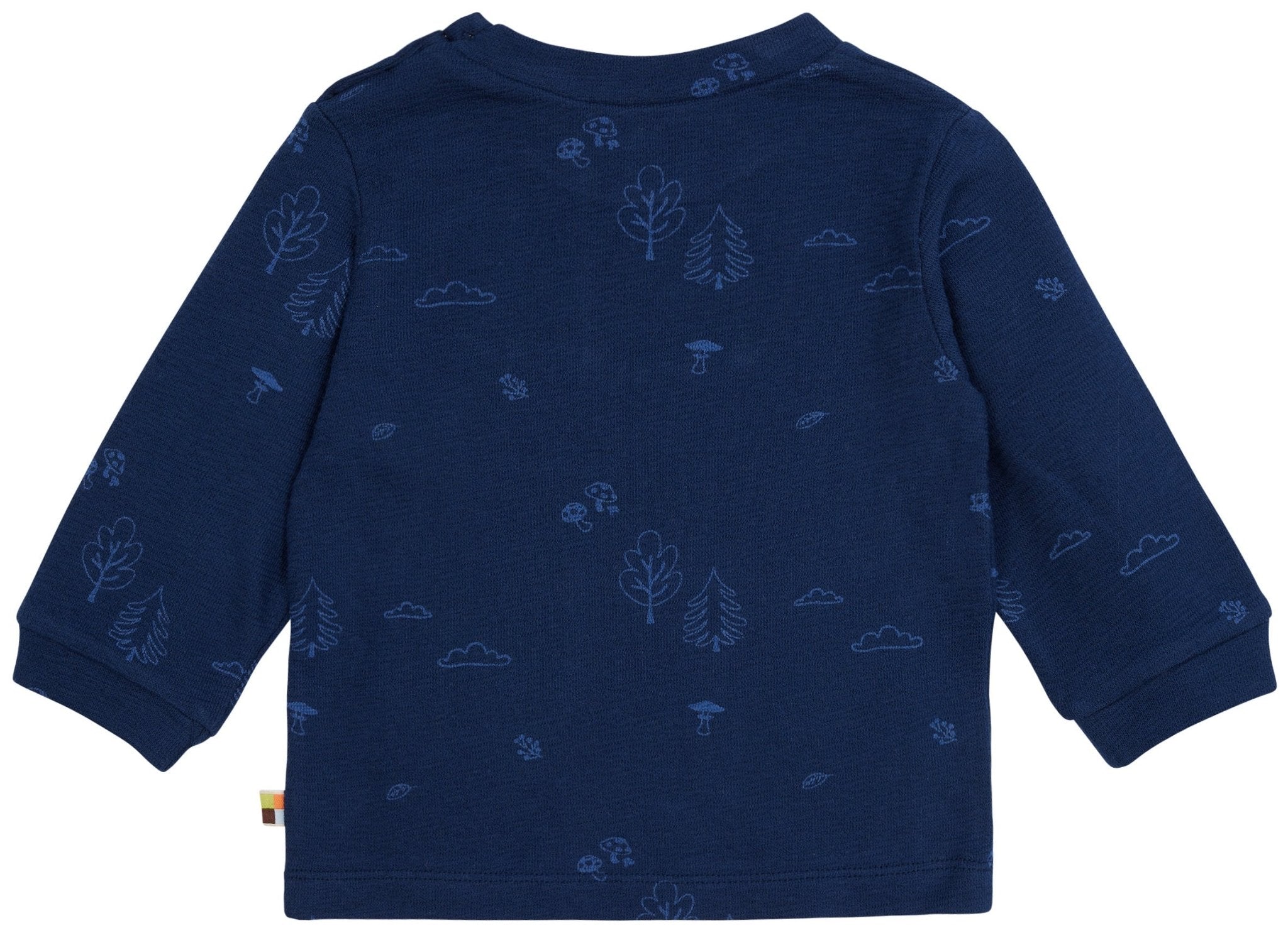 loud-proud-shirt-langarm-strukturstrick-mit-druck-wald-motiv image 8