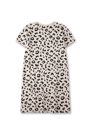 sanetta-m-dchen-nachthemd-beige-leo-allover-baumwolle image 5