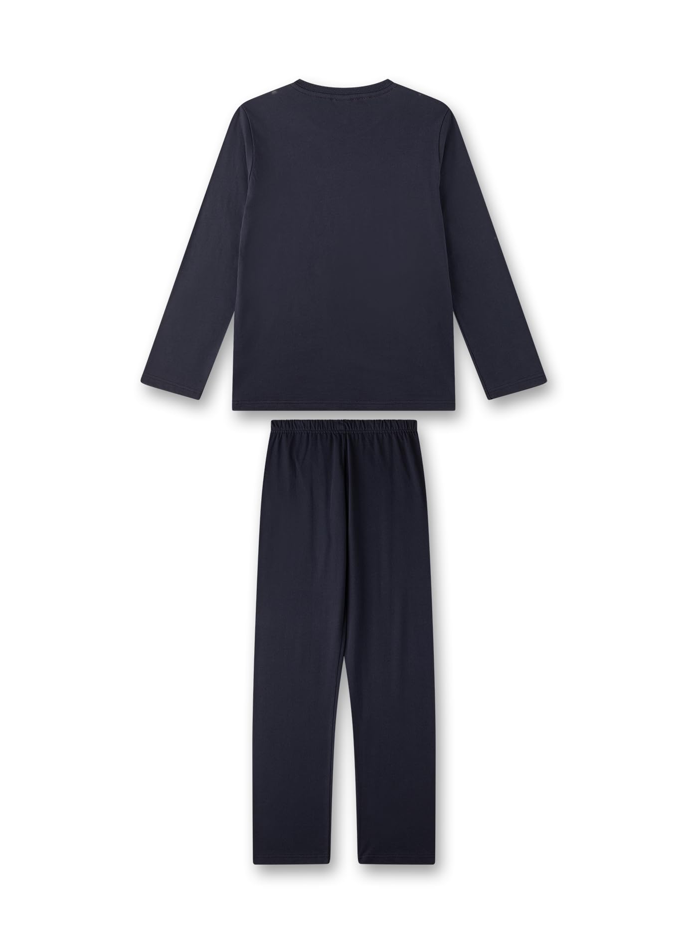 sanetta-jungen-schlafanzug-lang-dunkelblau-pyjamaset-aus-baumwolle image 2