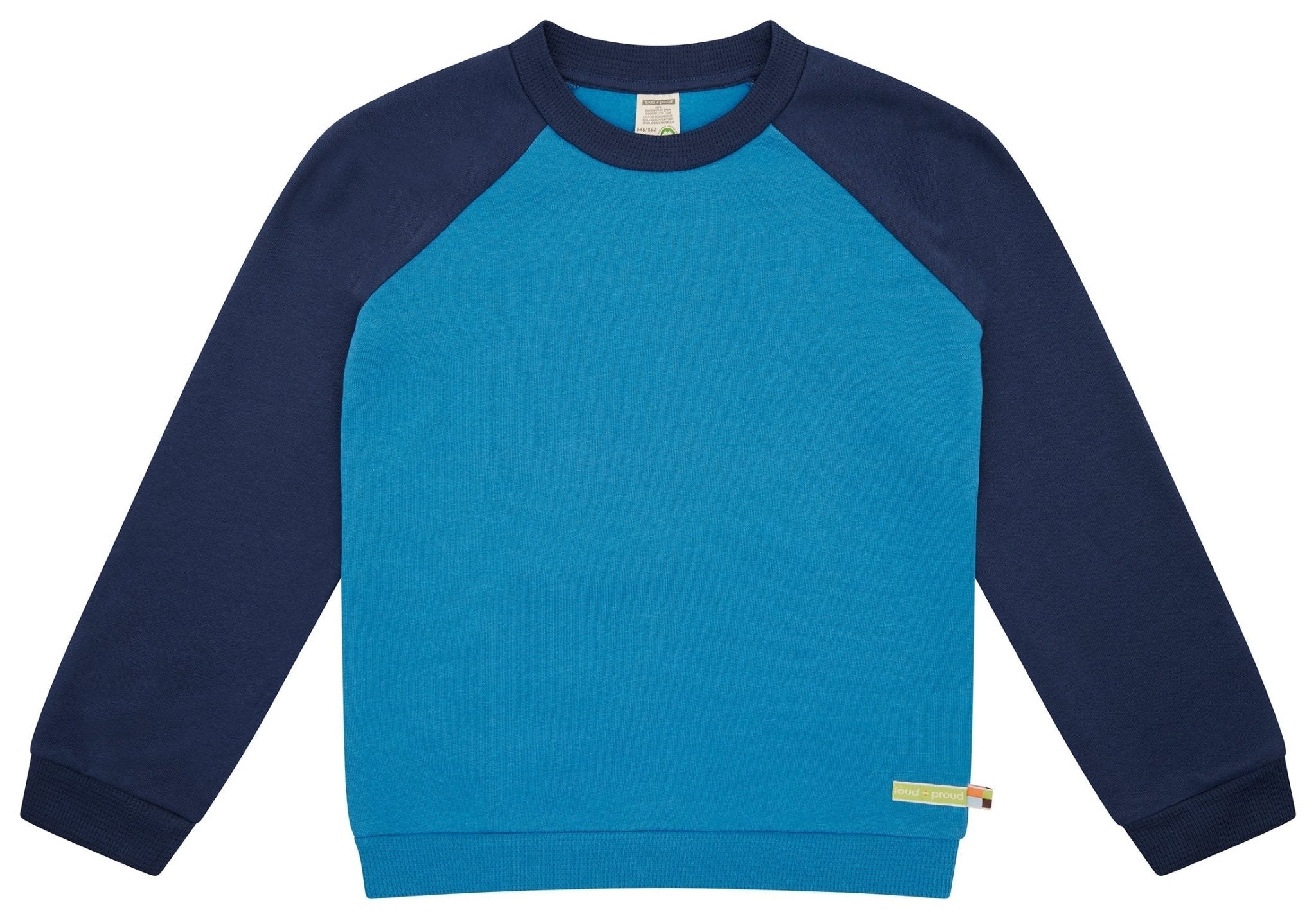 loud-proud-sweatshirt-mit-raglan-rmeln-kontrast image 1