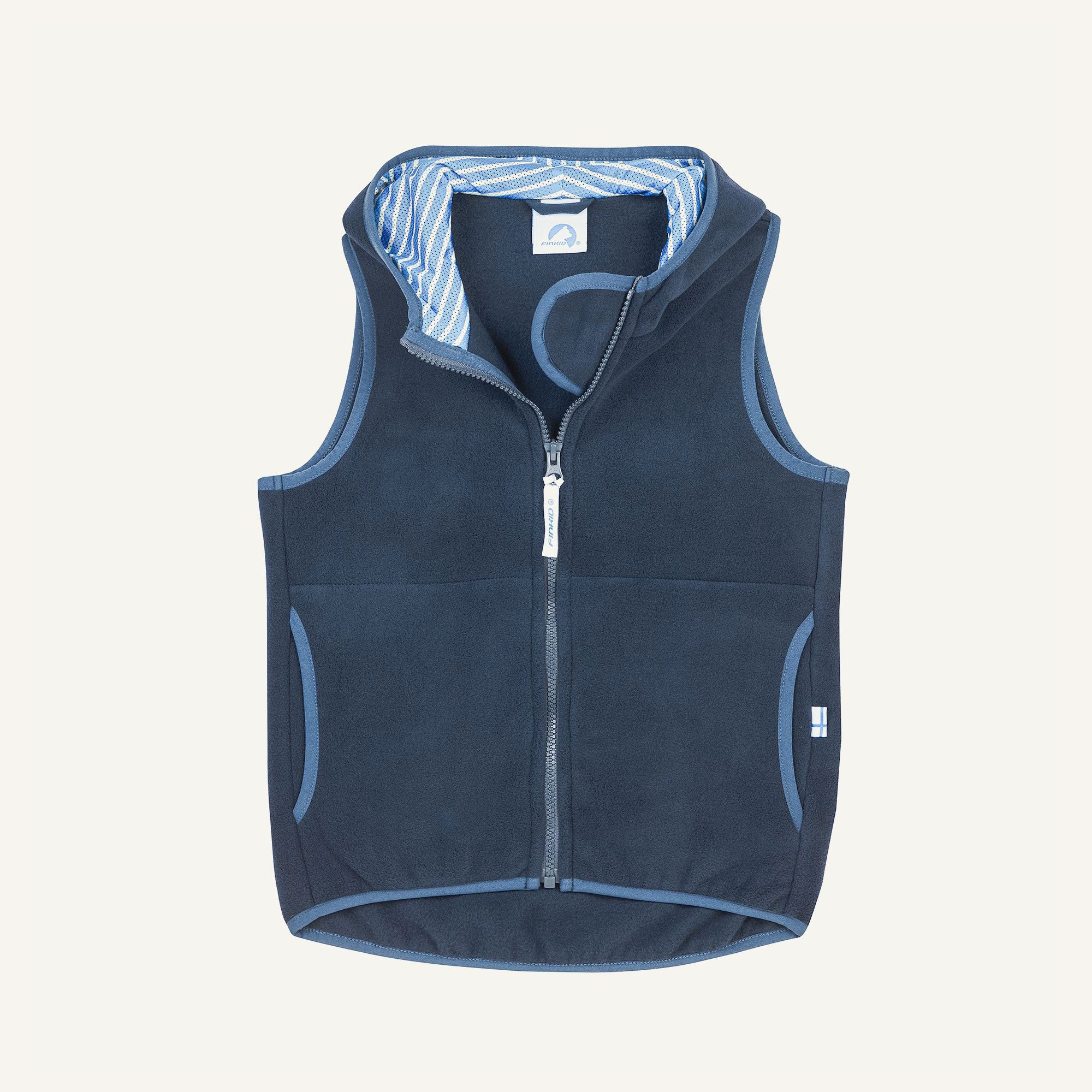 finkid-poppeli-fleeceweste-kinder-mit-zwergenkapuze-zip-in image 4