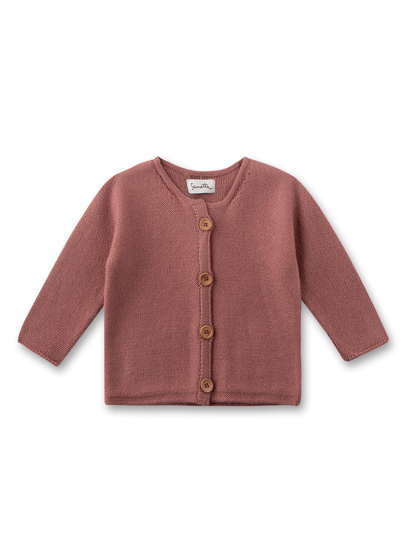 sanetta-baby-m-dchen-strickjacke-gots-strick-cardigan image 1