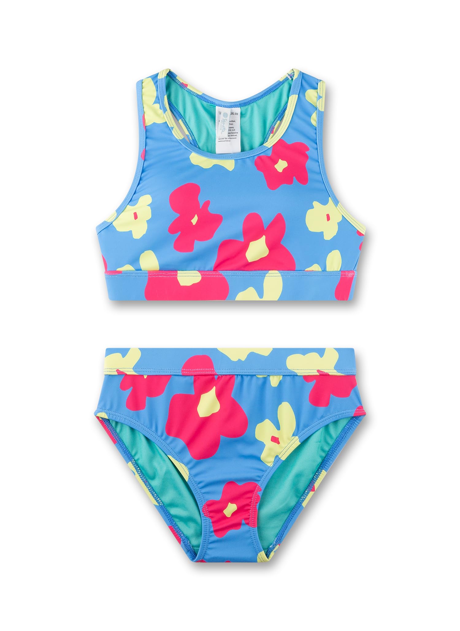 sanetta-m-dchen-bikini-blau-blumen-aus-recyceltem-polyester-mix image 1