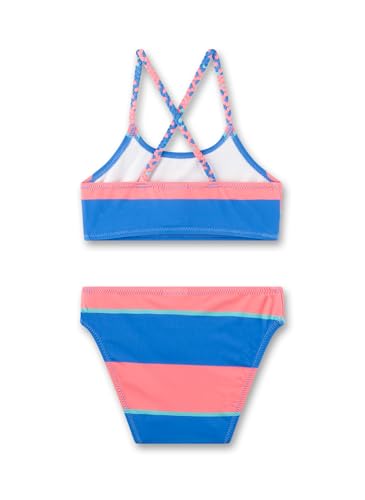 sanetta-m-dchen-bikini-blau-gestreift-bikini-aus-recyceltem-polyester-mix image 5
