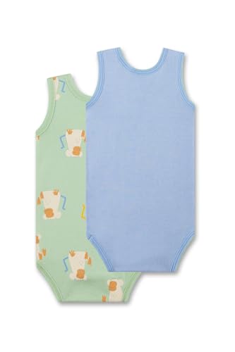 sanetta-baby-body-doppelpack-blau-gr-n-affe-aus-bio-baumwolle-f-r-jungen image 5