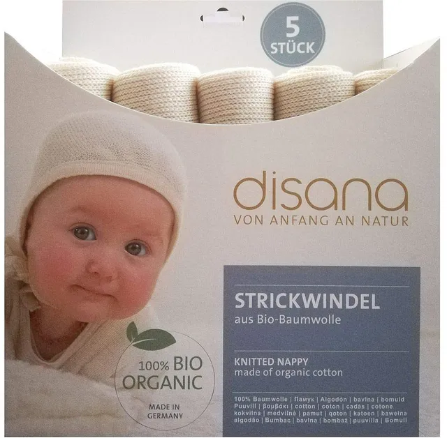 disana-strickwindel-5er-pack-baumwolle-natur-bindewindel image 1