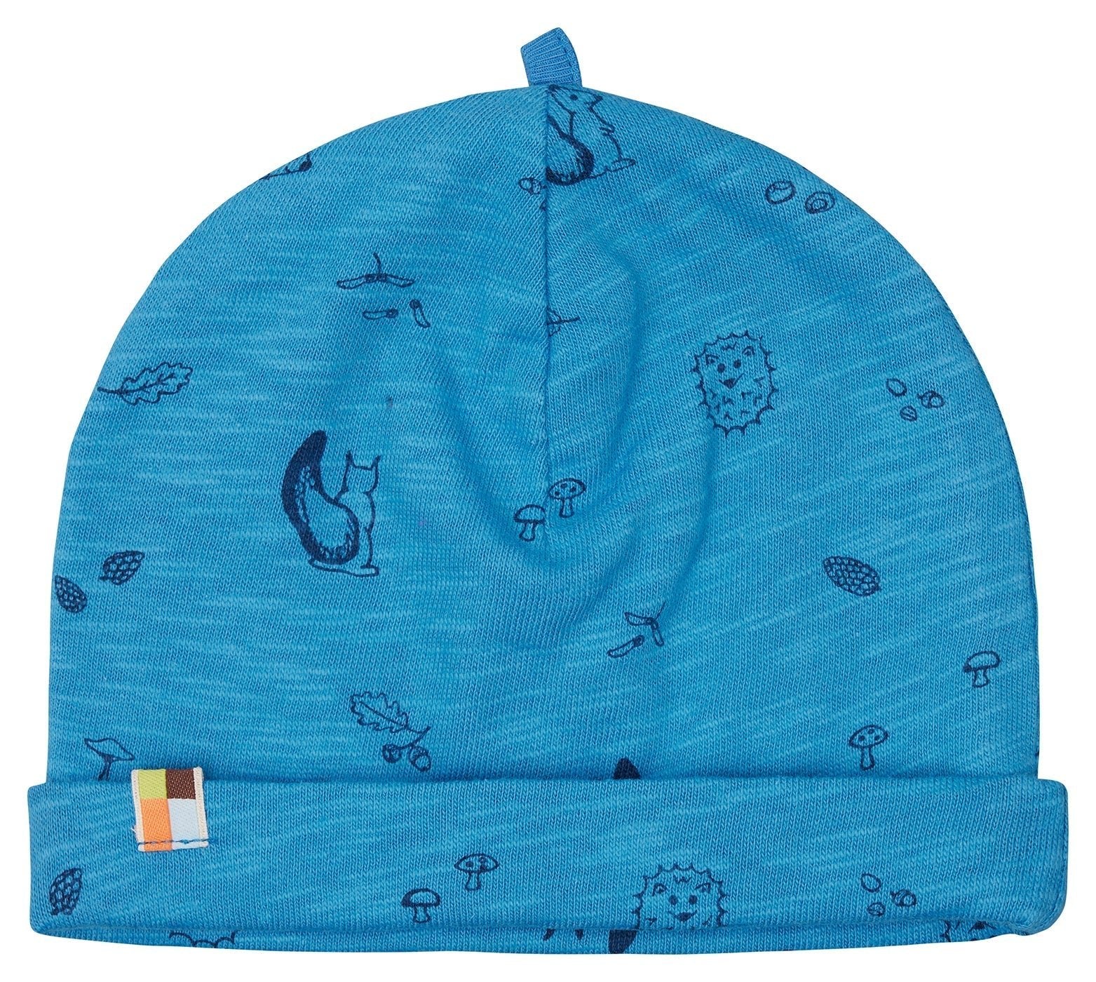 loud-proud-beanie-slub-jersey-wald-druck image 2