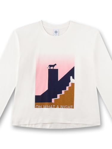sanetta-m-dchen-schlafanzug-lang-beige-katze-aus-baumwolle-kinderpyjama image 6