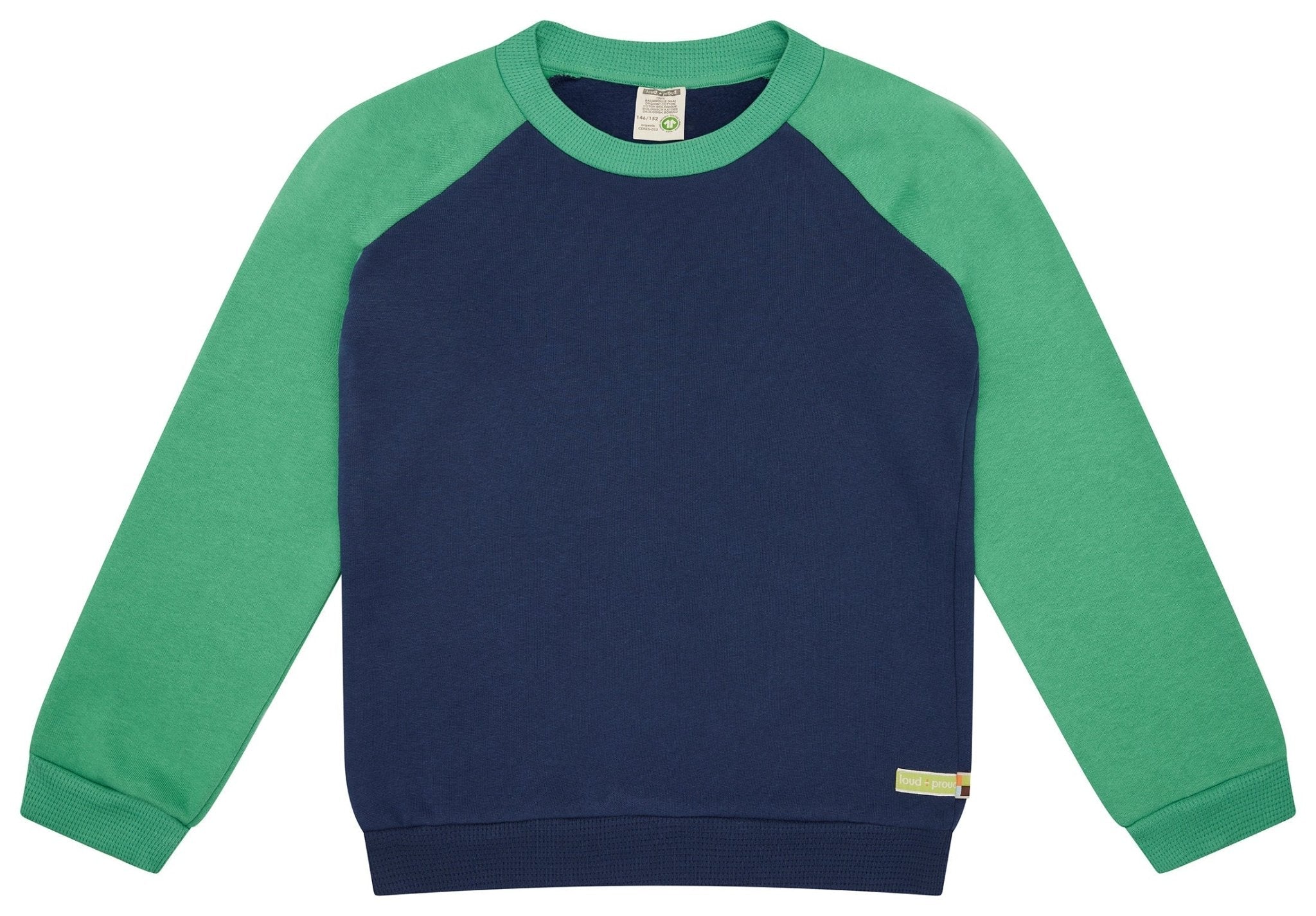 loud-proud-sweatshirt-mit-raglan-rmeln-kontrast image 5