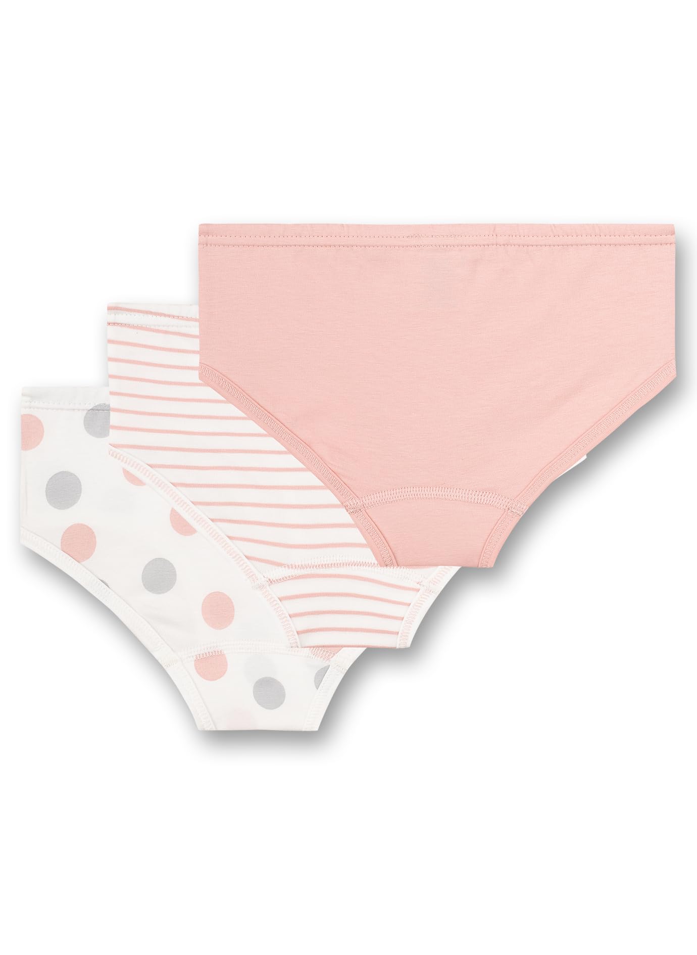 sanetta-m-dchen-hipslips-3er-pack-rosa-ringel-dots-uni-bio-baumwolle image 2