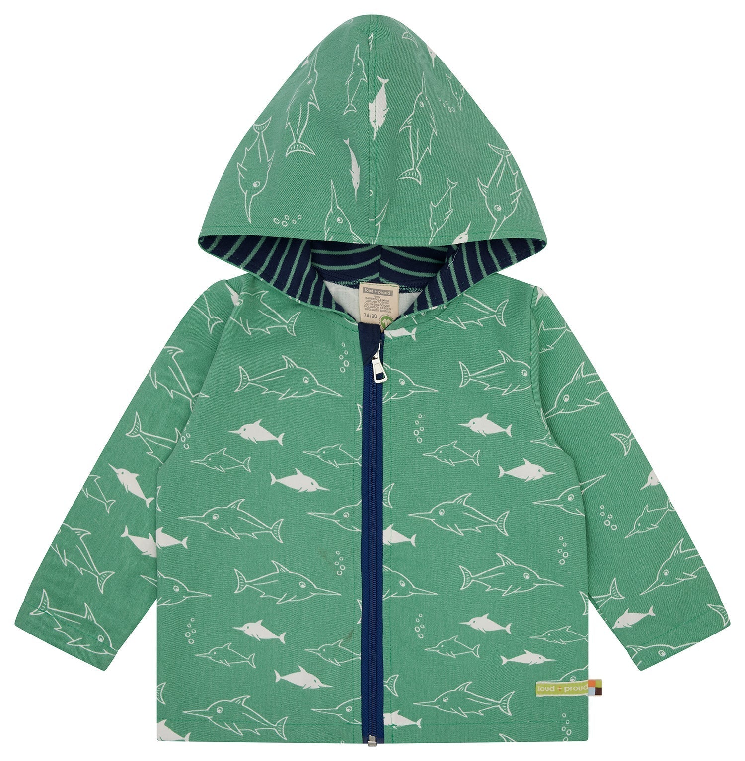 loud-proud-outdoorjacke-outdoor-baumwolljacke-mit-allover-druck-wasserabweisend image 5