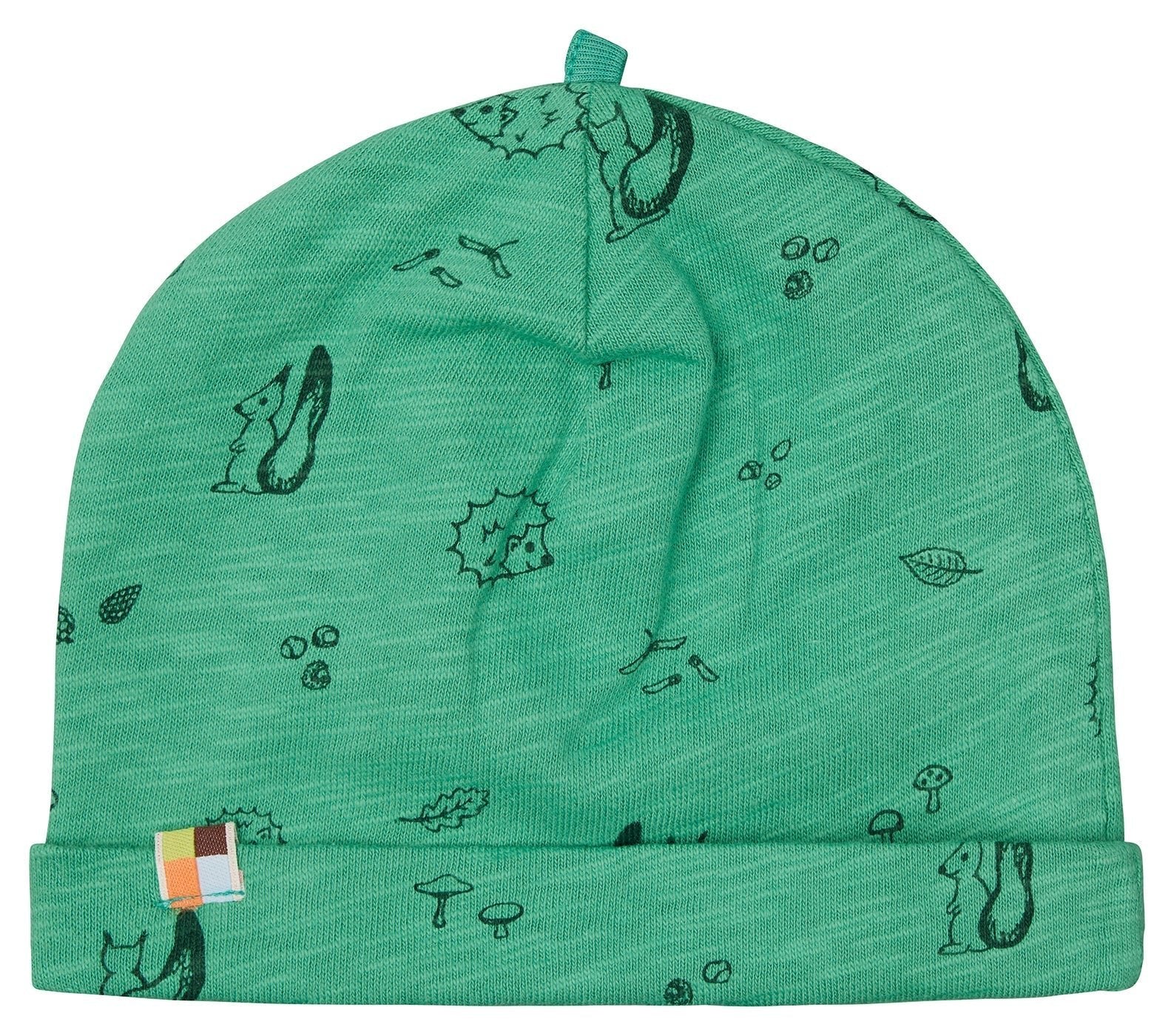 loud-proud-beanie-slub-jersey-wald-druck image 8