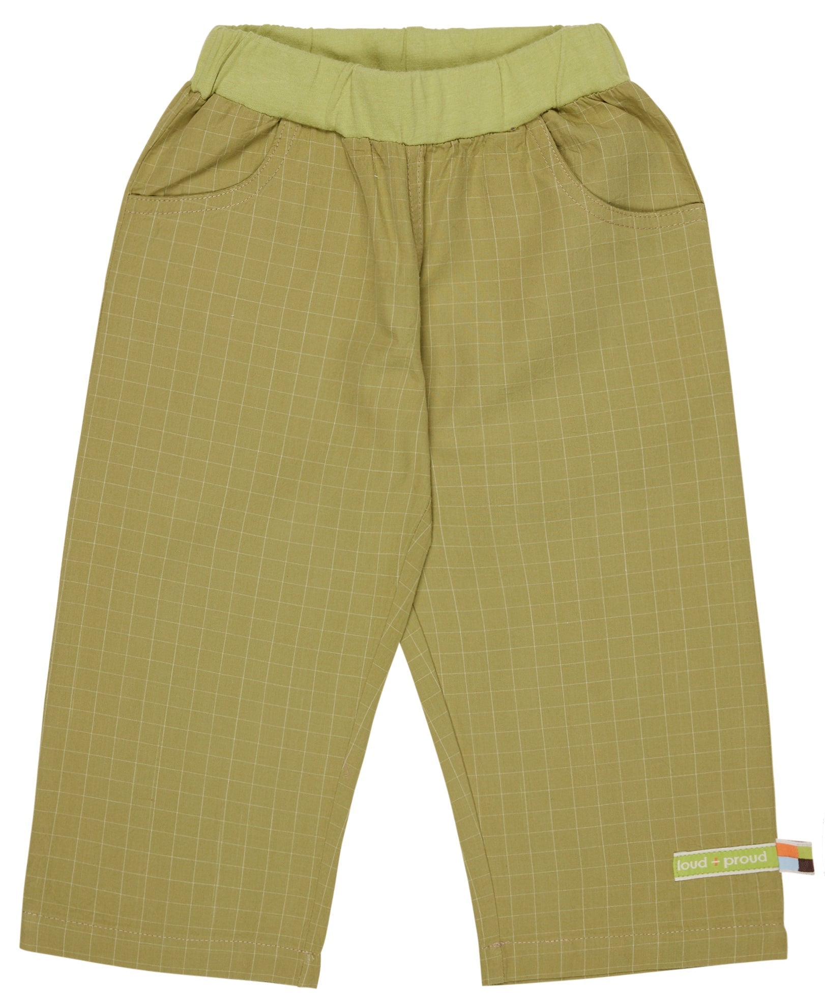 loud-proud-hose-aus-feinem-karo-kinder-popeline-hose image 3