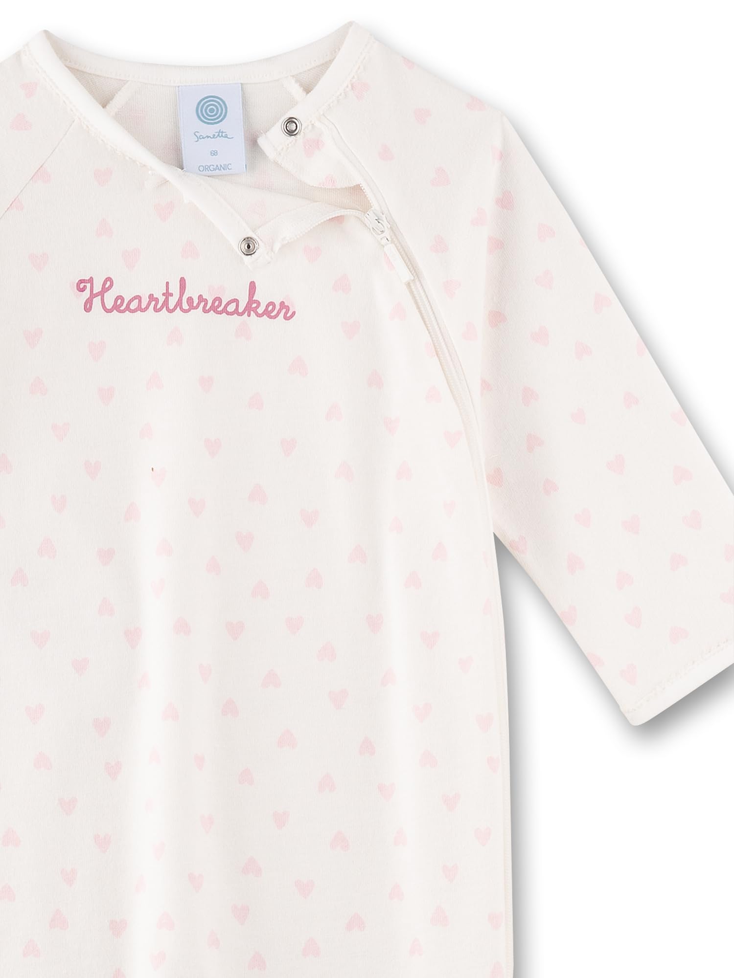 sanetta-baby-strampler-wei-herzen-beige-m-dchen-overall-baumwolle image 3