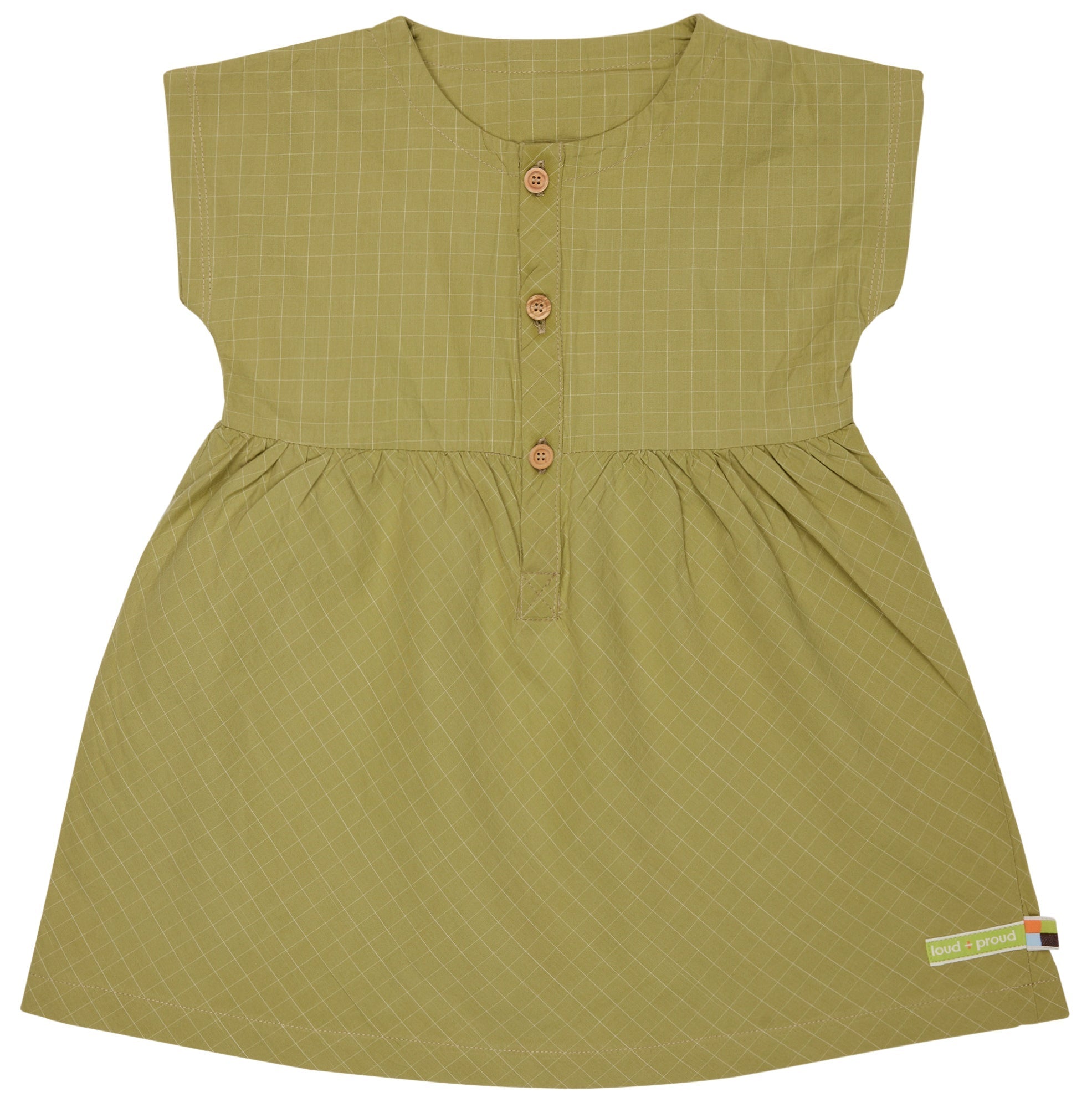 loud-proud-kleid-aus-feinem-karo-popelinekleid-mit-holzkn-pfen image 3
