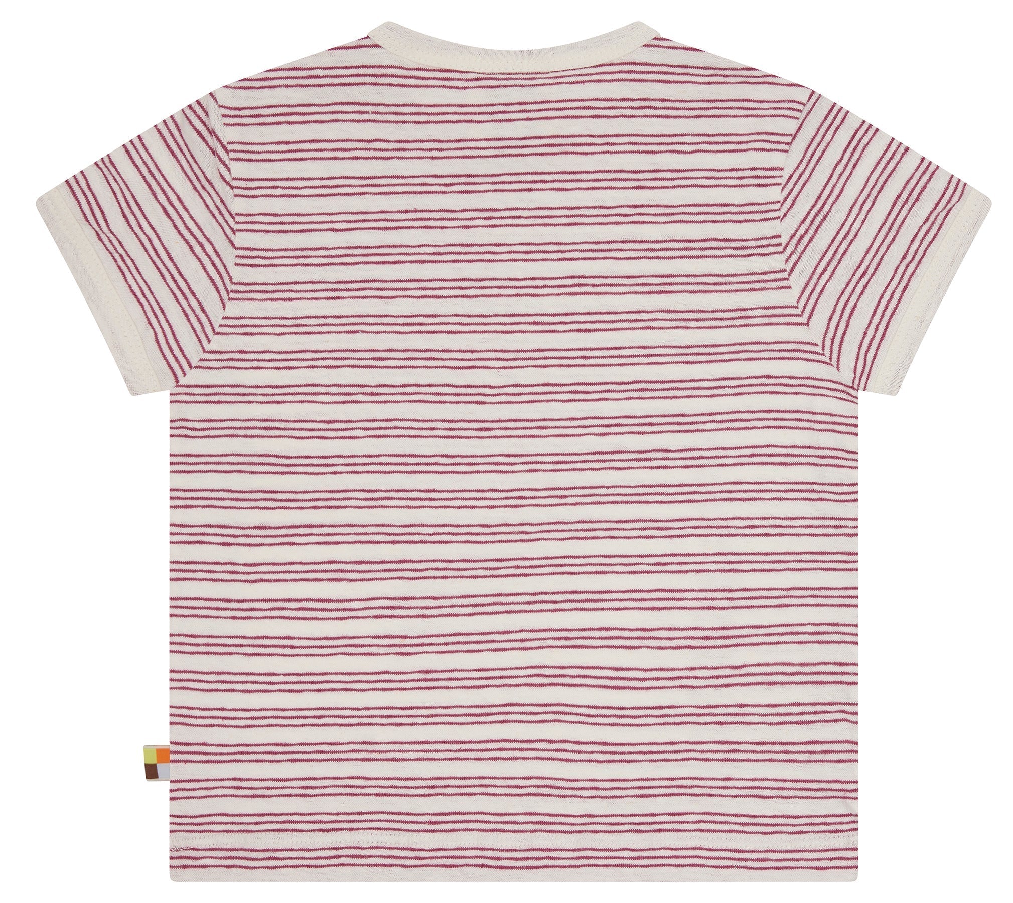 loud-proud-t-shirt-streifen-mit-leinen-kinder-shirt image 8