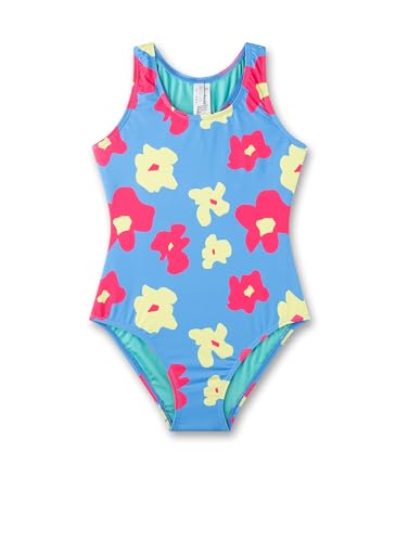 sanetta-m-dchen-badeanzug-blau-blumen-aus-recyceltem-polyester-mix image 4