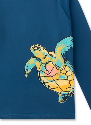 sanetta-kinder-uv-shirt-langarm-blau-schildkr-te-aus-recyceltem-polyester-mix image 5