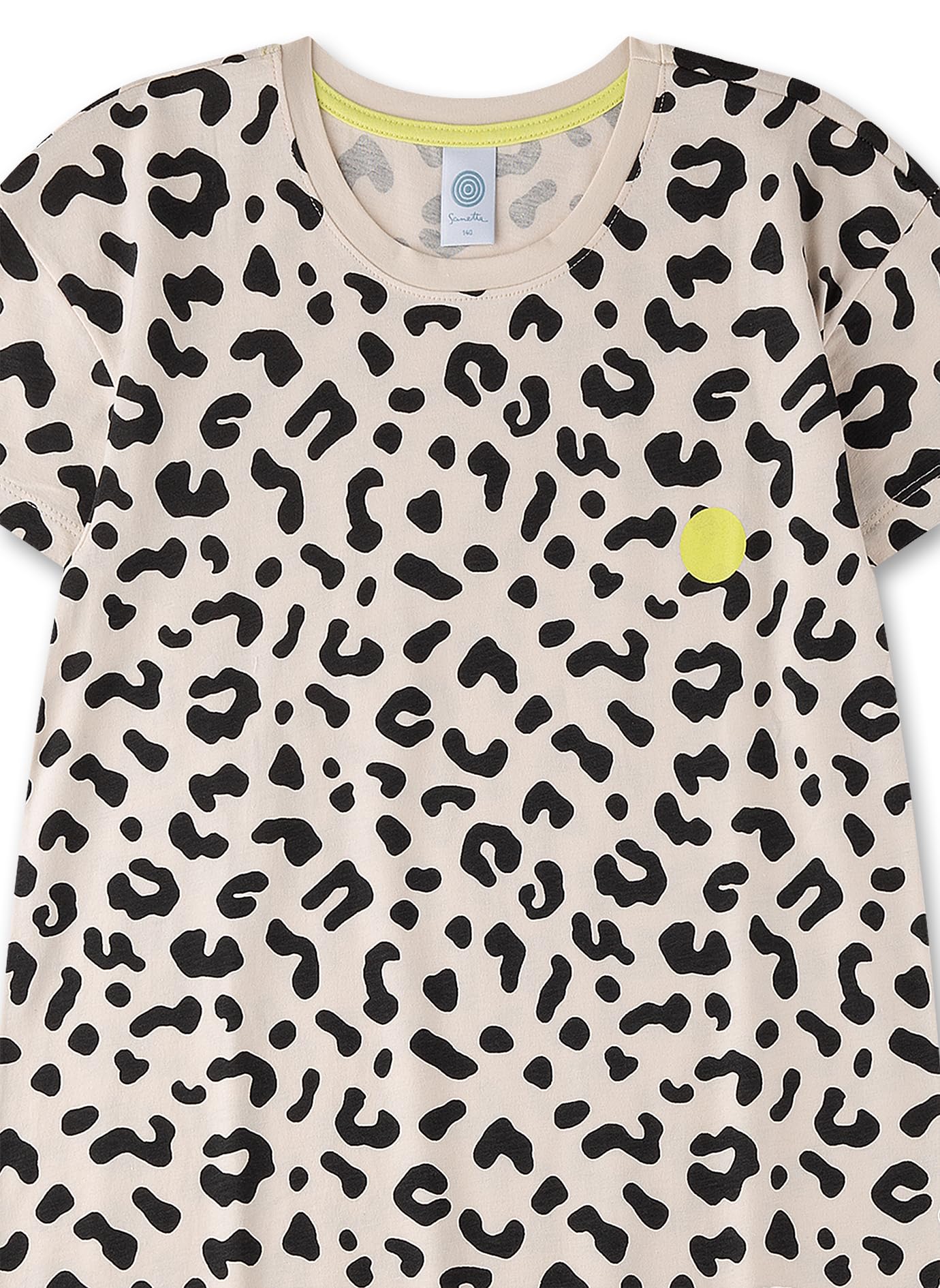 sanetta-m-dchen-nachthemd-beige-leo-allover-baumwolle image 3