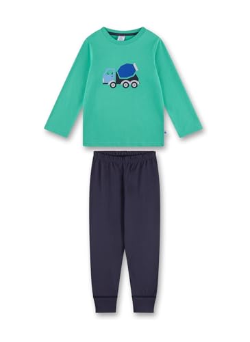 sanetta-jungen-schlafanzug-gr-n-pyjamaset-aus-baumwolle image 4