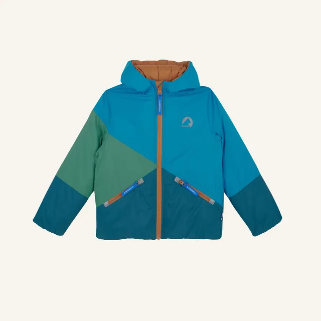 finkid-sirkus-kinder-zip-in-innenjacke-colorblocking-leicht-wattiert image 1