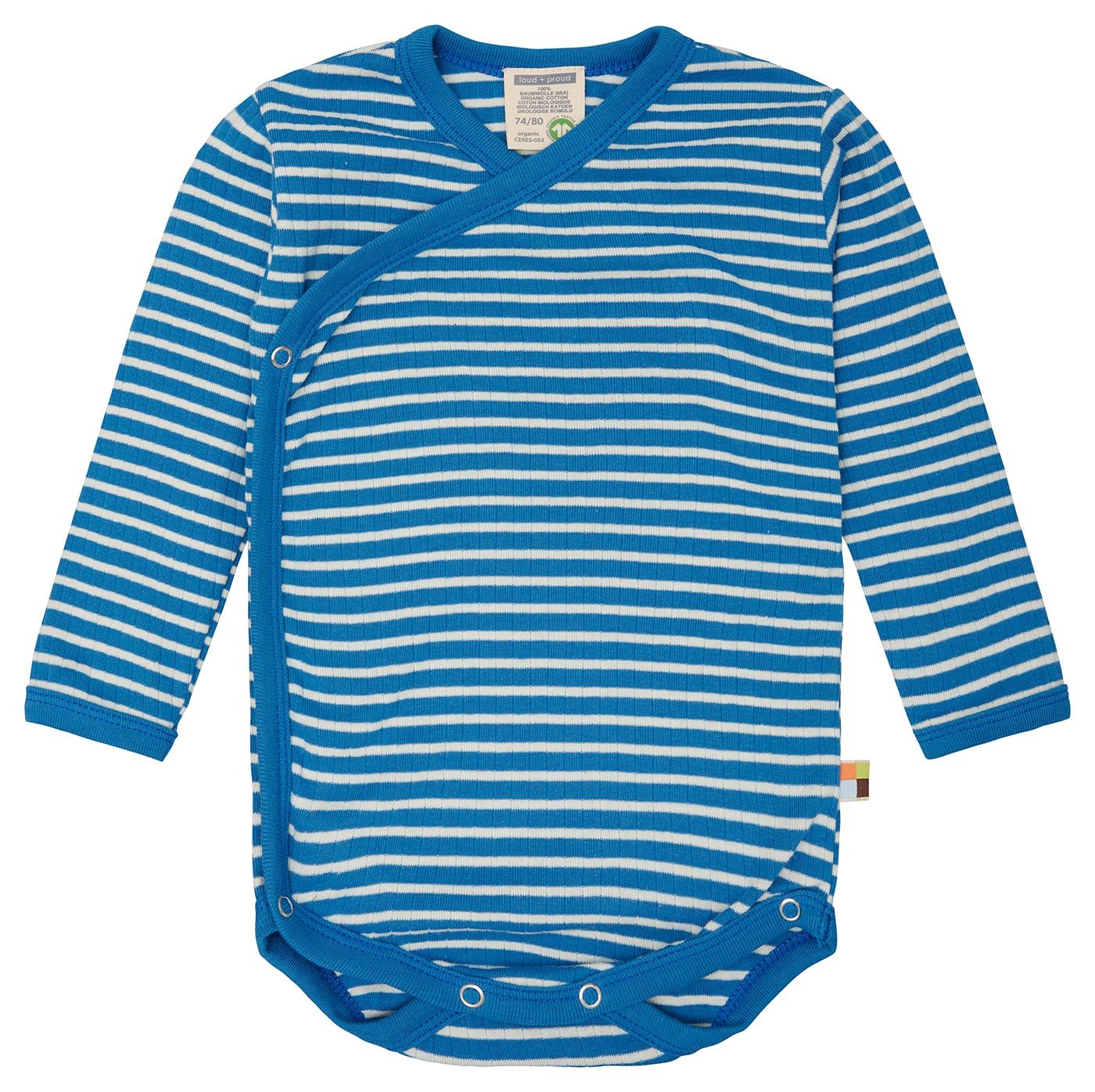 loud-proud-wickelbody-derby-rib-geringelt-baby-body-mit-seitenverschluss image 1