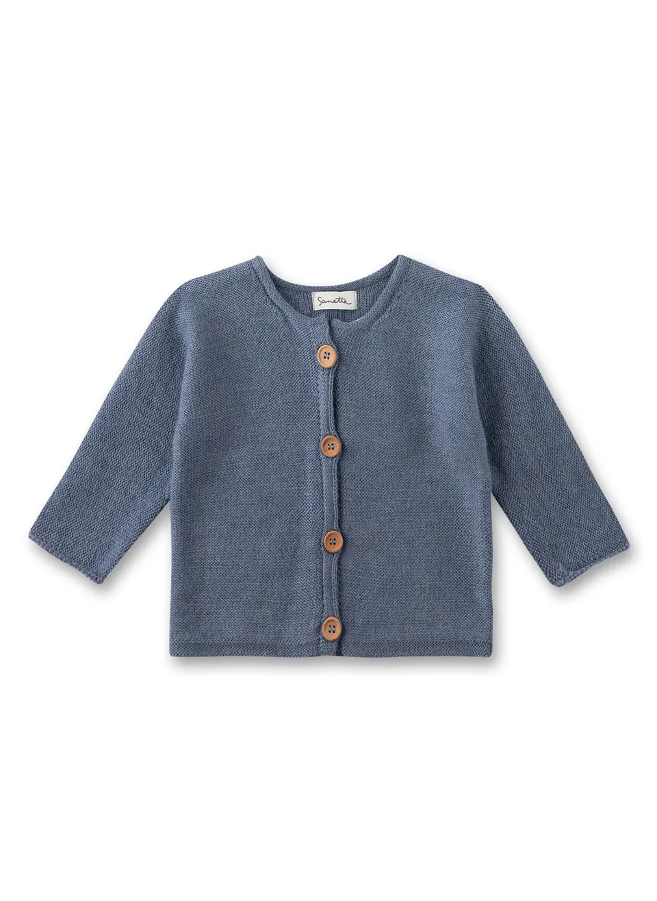 sanetta-baby-strickjacke-blau-strickjacke-f-r-babys image 1
