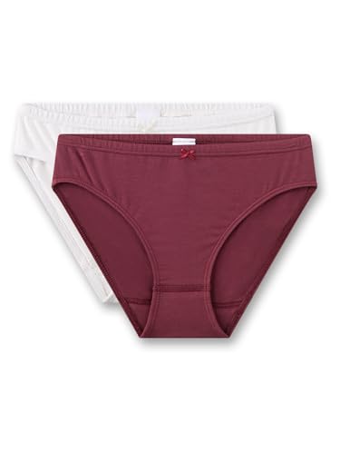 sanetta-m-dchen-rioslip-doppelpack-dunkelrot-wei-unterhose-aus-baumwoll-mix image 4