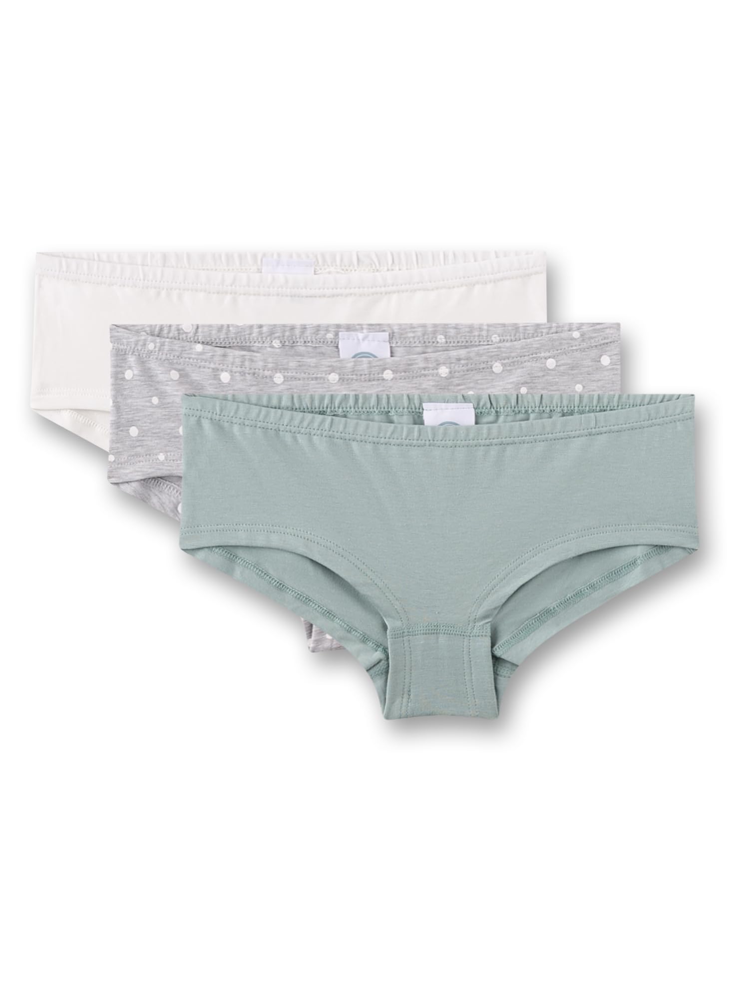 sanetta-m-dchen-hipster-3er-pack-gr-n-wei-grau-punkte image 1