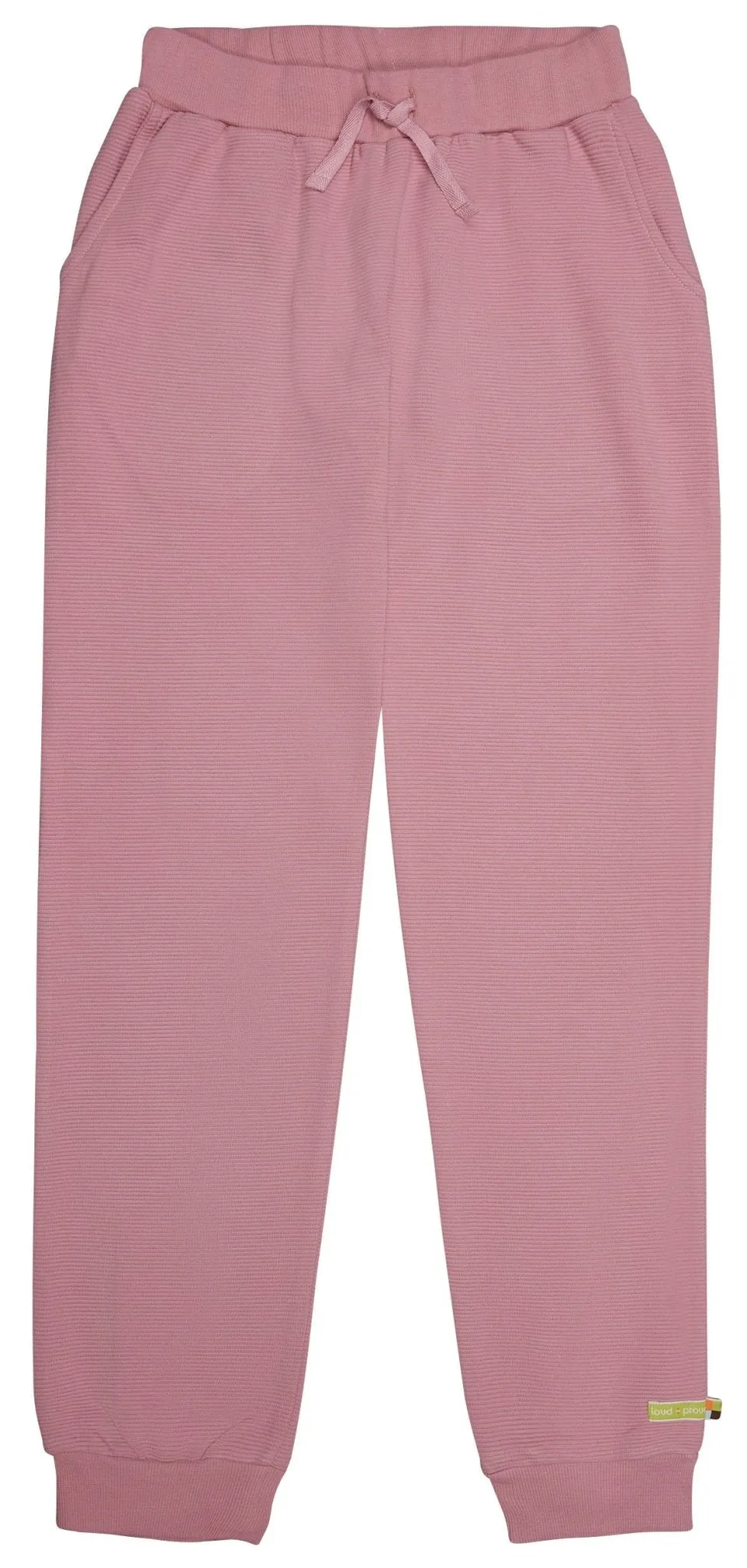 loud-proud-hose-rippenstruktur-kinderhose-einfarbig-mit-gummibund image 1