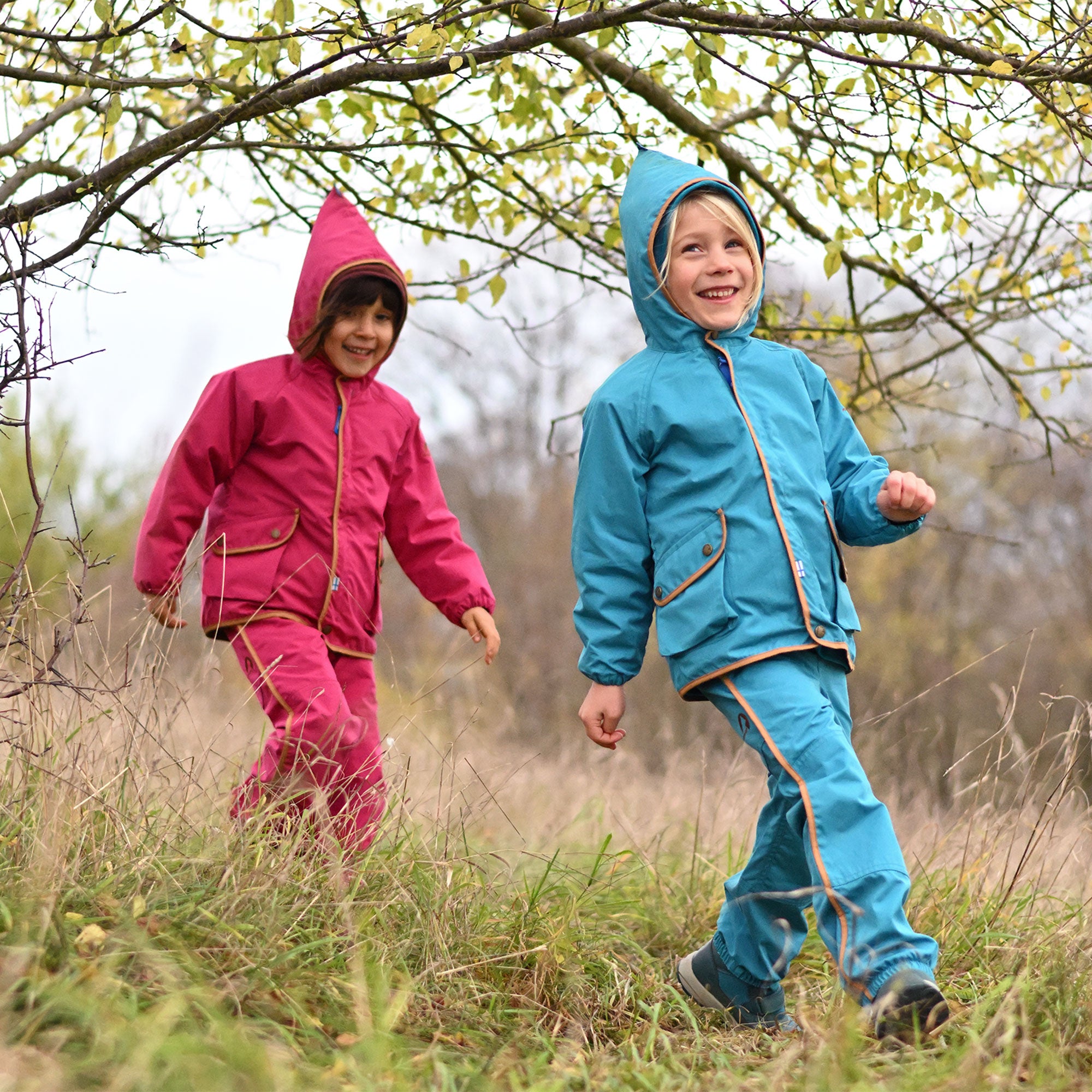 finkid-leena-outdoorhose-aus-baumwollgewebe-wetterfest image 5