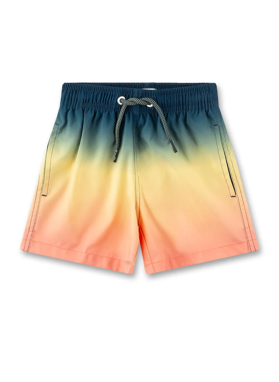 sanetta-jungen-badeshorts-blau-badehose-aus-recyceltem-polyester image 1
