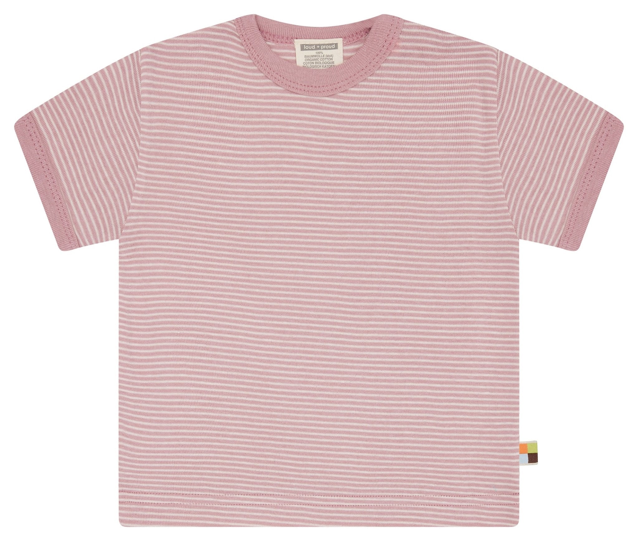 loud-proud-t-shirt-streifen-feinripp-shirt-aus-bio-baumwolle image 1