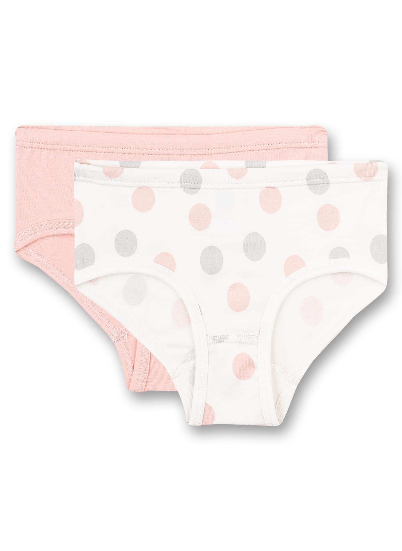 sanetta-m-dchen-h-ftslip-doppelpack-rosa-wei-dots-allover-baumwolle-2er-set image 1