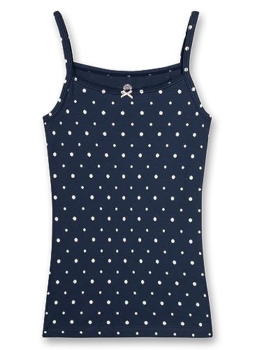 sanetta-m-dchen-unterhemd-dunkelblau-dots-baumwolle image 2