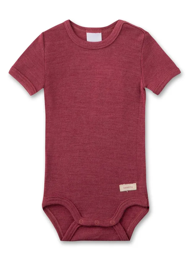 sanetta-baby-body-kurzarm-pink-aus-merinowolle-und-seide image 1