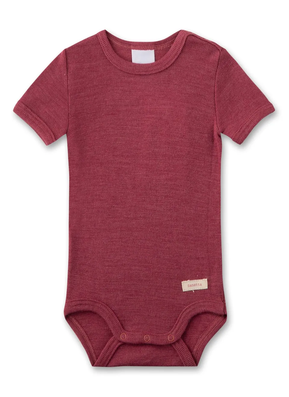 sanetta-baby-body-kurzarm-pink-aus-merinowolle-und-seide image 1