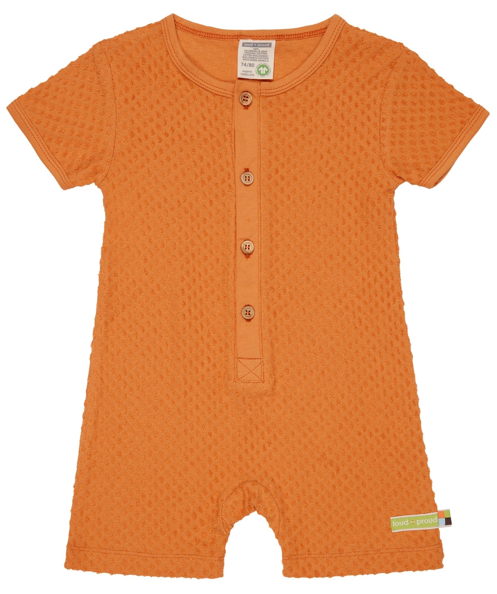 loud-proud-spieler-aus-frottee-mit-punkten-baby-strampler-jacquard image 3