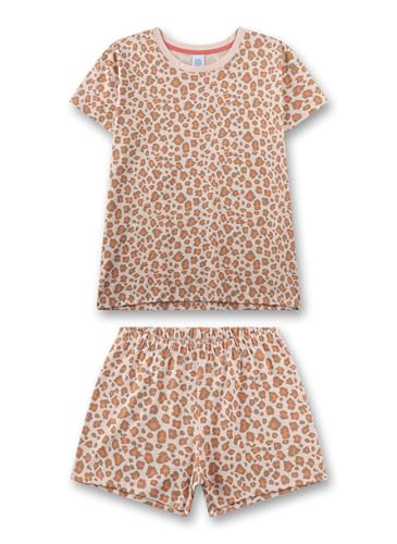 sanetta-m-dchen-schlafanzug-kurz-orange-leo-print-100-baumwolle image 4