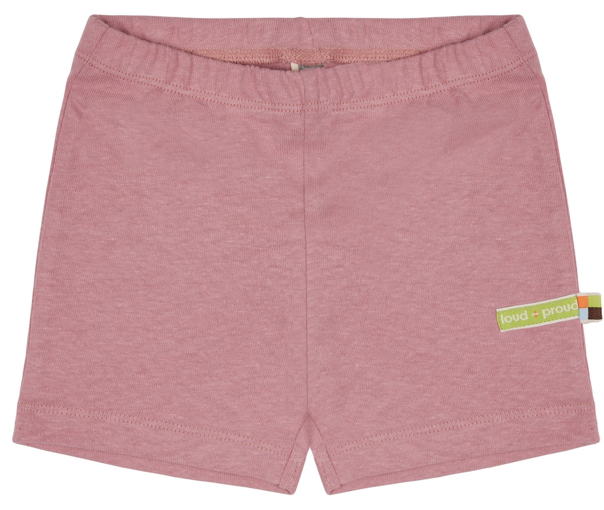 loud-proud-short-uni-mit-leinen-kinder-shorts image 1