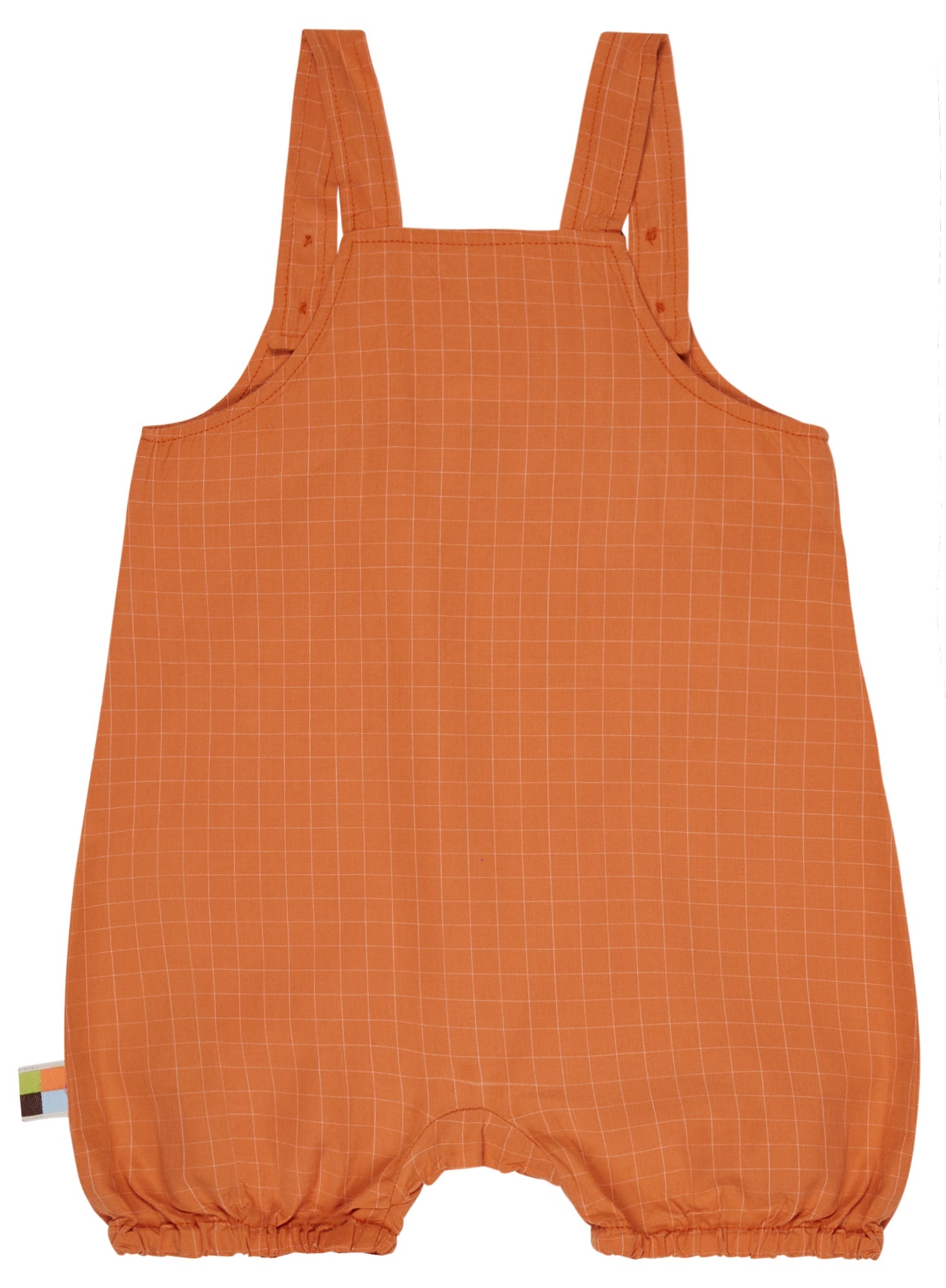 loud-proud-kurze-latzhose-aus-feinem-karo-vichy-karo-sommer-latzhose image 6