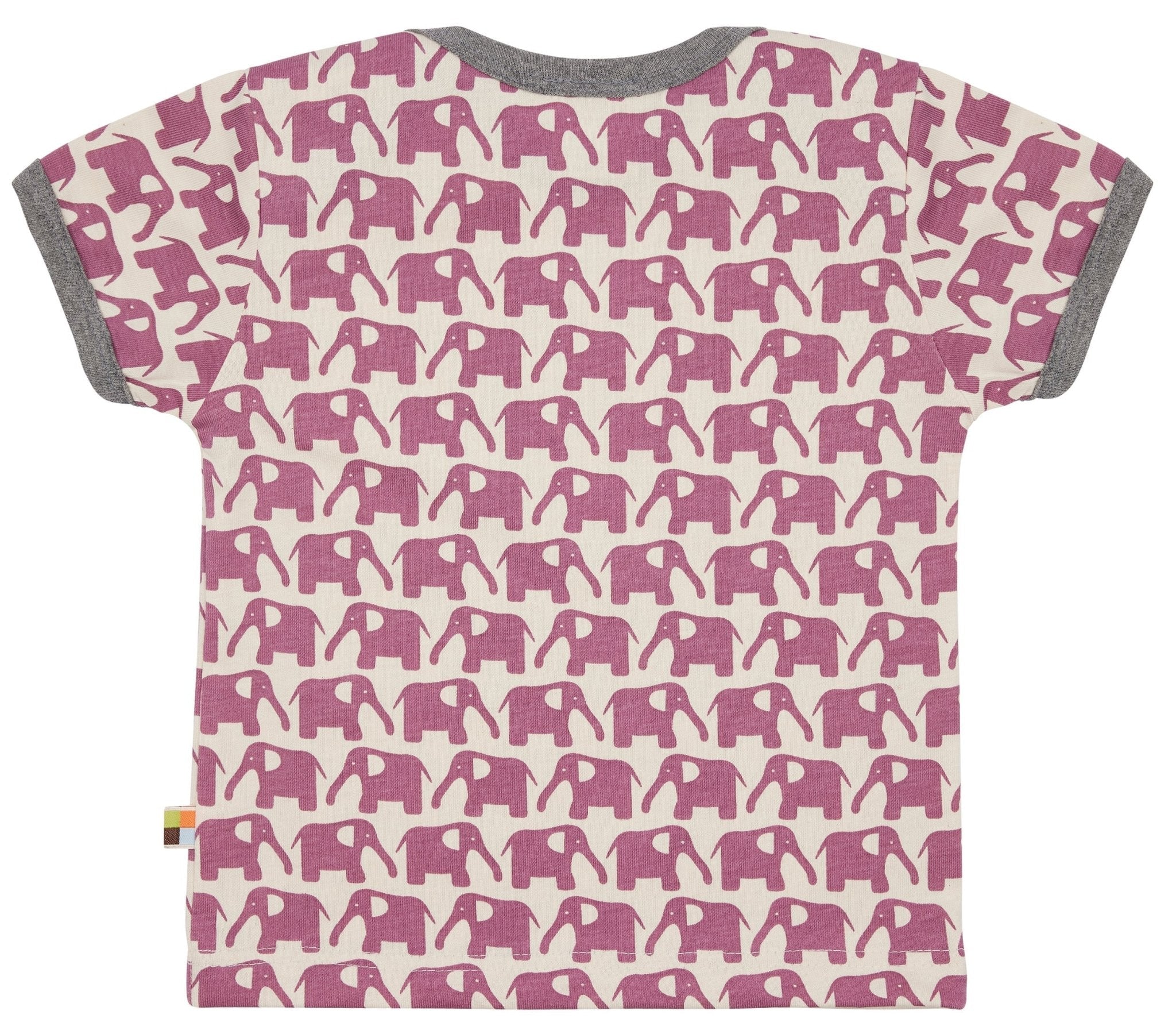 loud-proud-t-shirt-mit-druck-elefanten-bio-baumwoll-shirt image 2