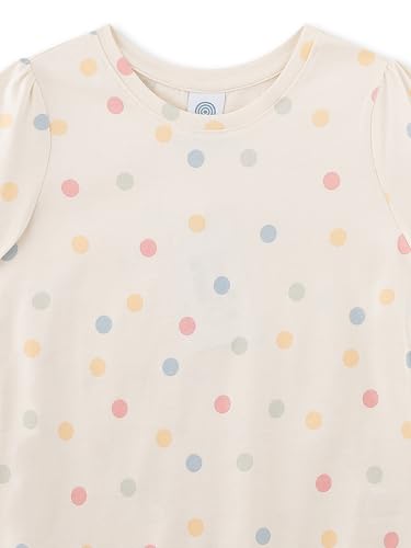 sanetta-pure-m-dchen-schlafanzug-kurz-beige-dots-100-bio-baumwolle image 6