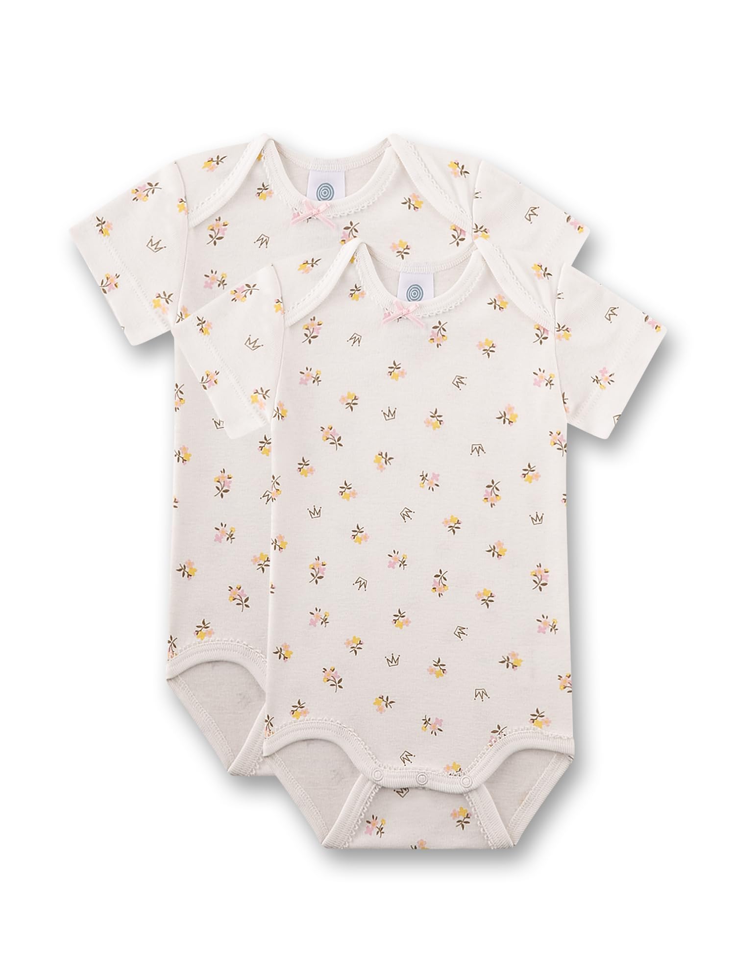 sanetta-baby-body-doppelpack-beige-blumen-m-dchen-body-aus-100-bio-baumwolle image 1