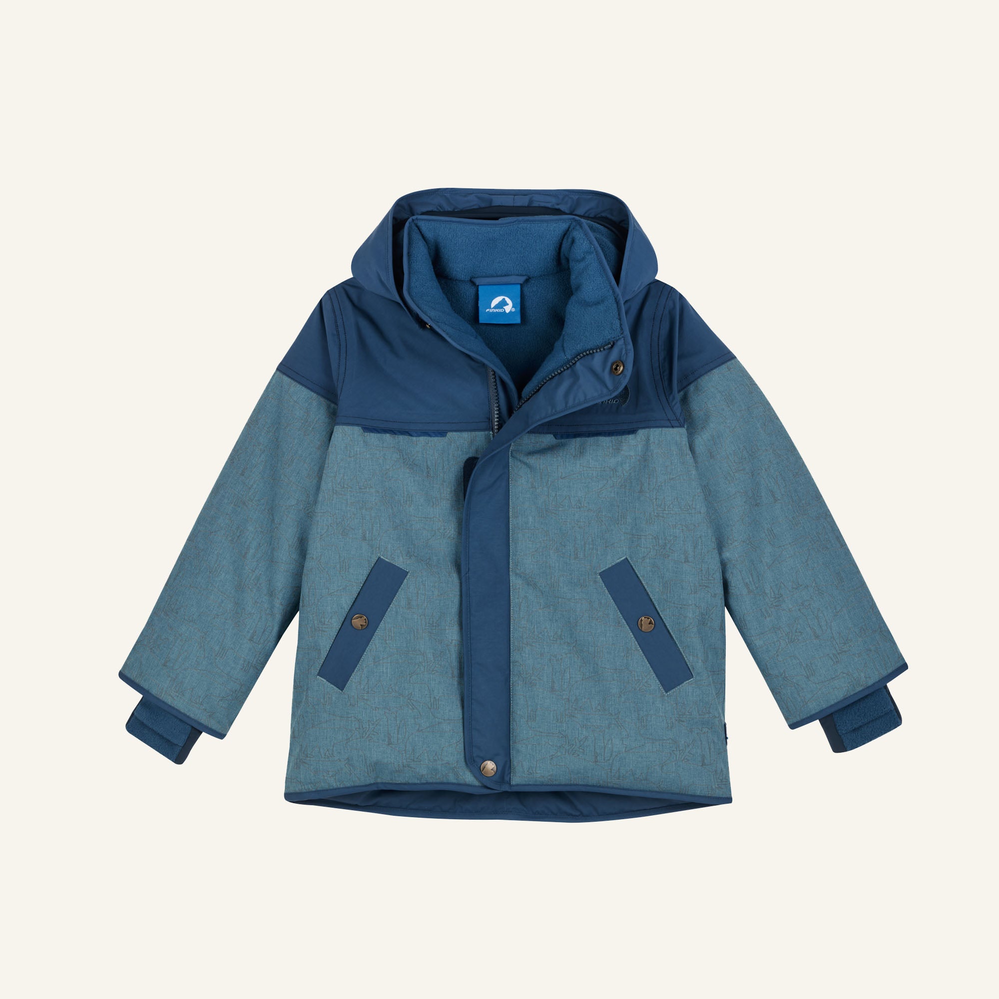 finkid-livo-winterparka-kinder-wasserdicht-mit-schneefang image 5